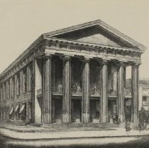 The Old Courthouse, Sailsbury, NC - West Portal by Louis Orr